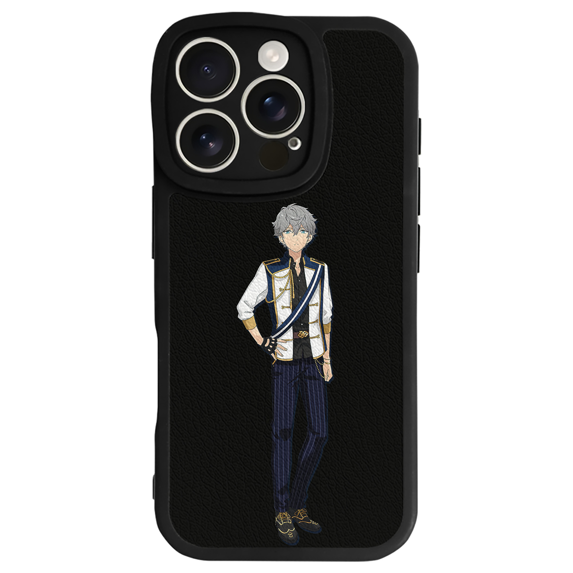（画像用） あんさんぶるスターズ! Ensemble Stars 【iPhone 16シリーズ対応】シリコンスマホケース（レザー調） 材質：シリコン
